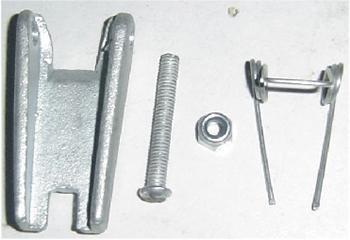 SP-SLR012 - Loquet coulé (Loquet coulé + Ressort + Ecrou + Vis)
